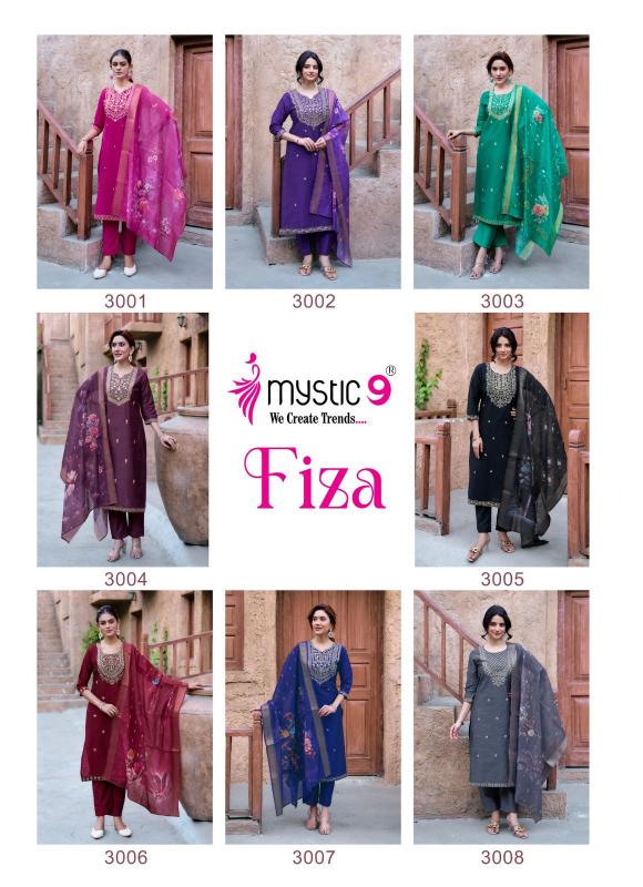 Mystic 9 Fiza Vol 3 catalogue design kurti