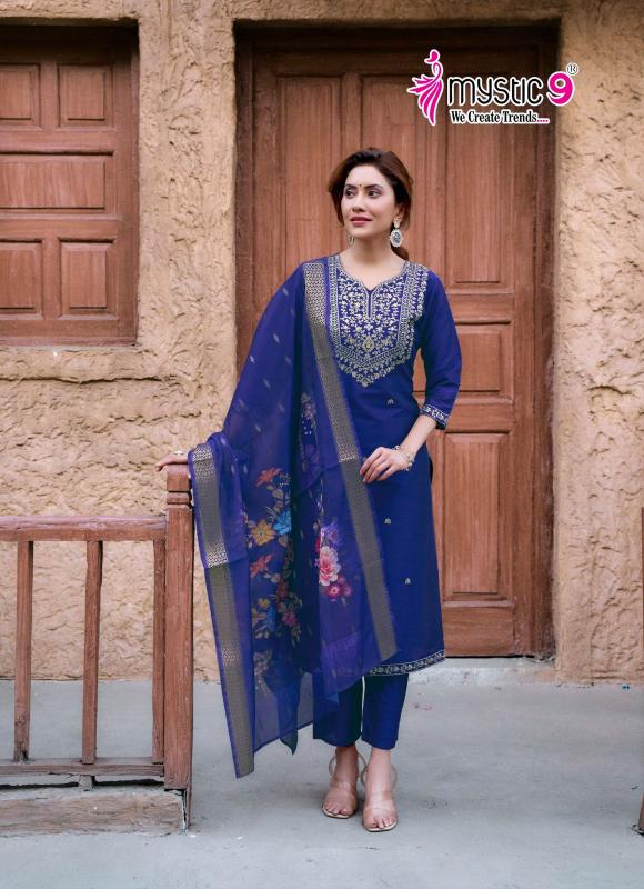 Mystic 9 Fiza Vol 3 catalogue design kurti
