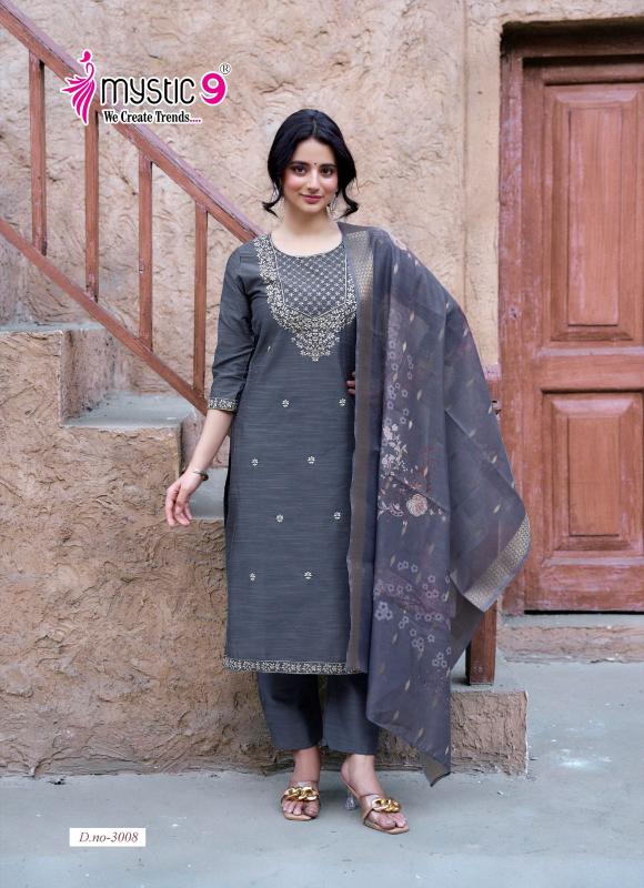 Mystic 9 Fiza Vol 3 catalogue design kurti