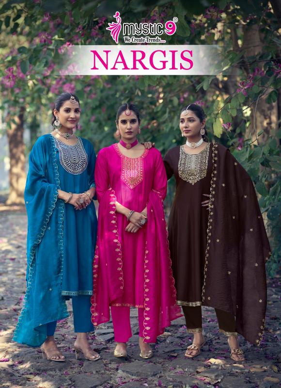 Mystic 9 Nargis Vol 2 Catalog indore kurti catalogue