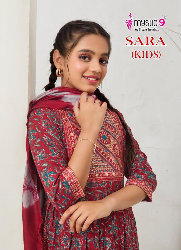 Mystic 9 Sara Vol 1 Catalog kurti with dupatta catalogue