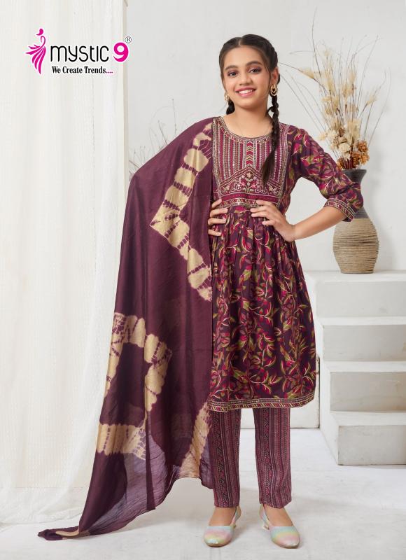 Mystic 9 Sara Vol 1 Catalog kurti with dupatta catalogue