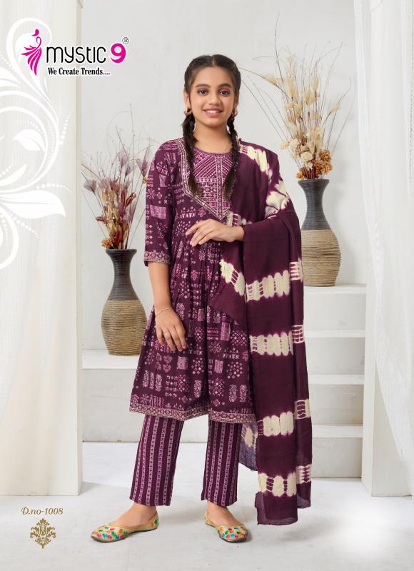 Mystic 9 Sara Vol 1 Catalog kurti with dupatta catalogue