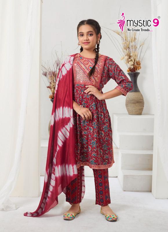 Mystic 9 Sara Vol 1 Catalog kurti with dupatta catalogue