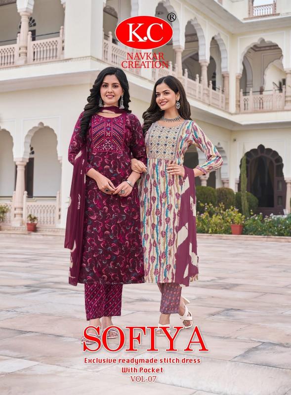 Navkar Sofiya Vol 7 Catalog lt fabrics kurtis catalogue with price