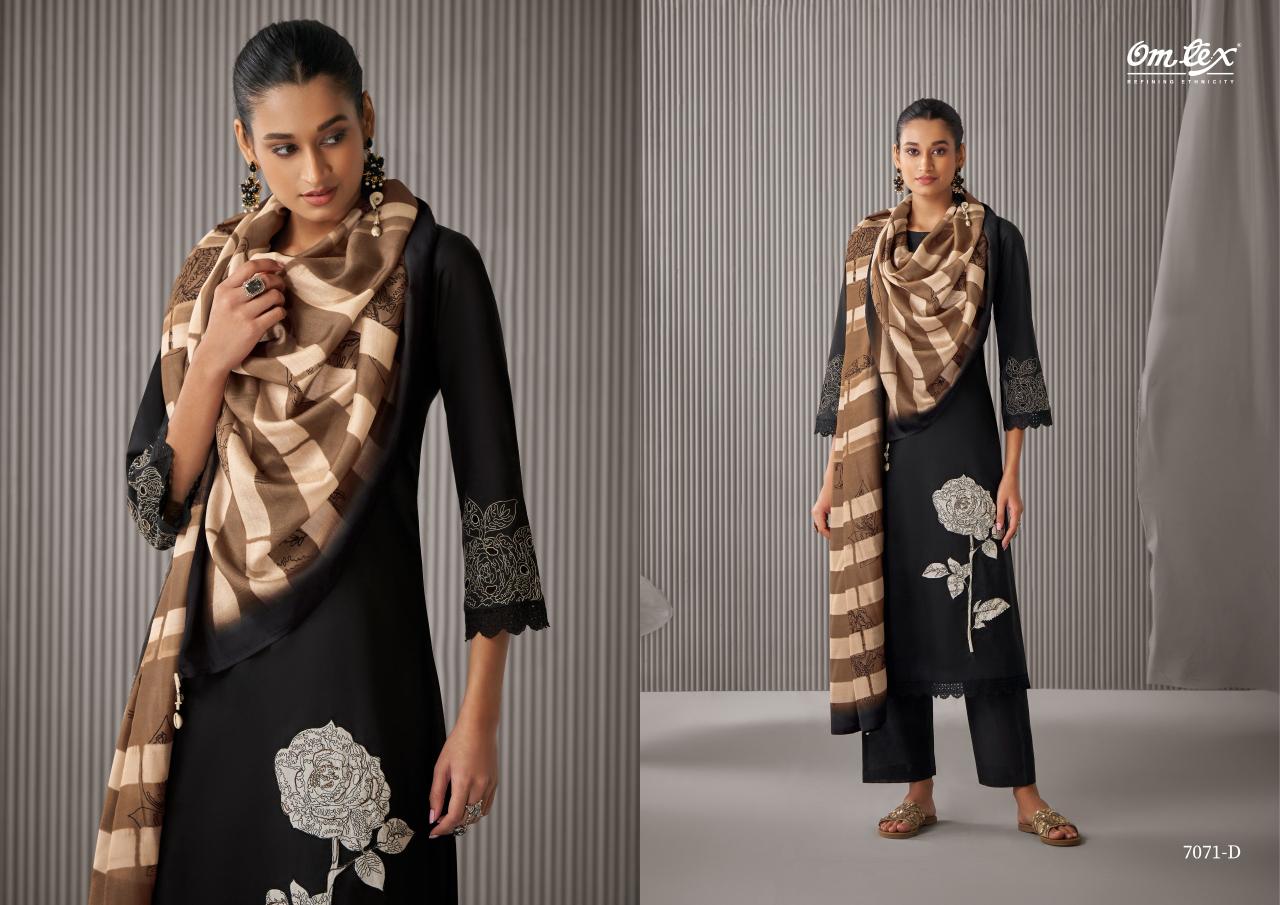 Omtex Tara Catalog suit catalogue design