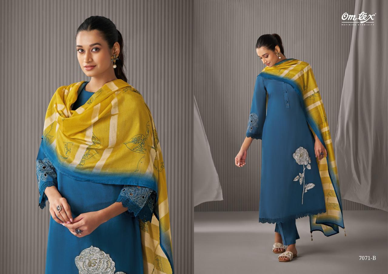 Omtex Tara Catalog suit catalogue design