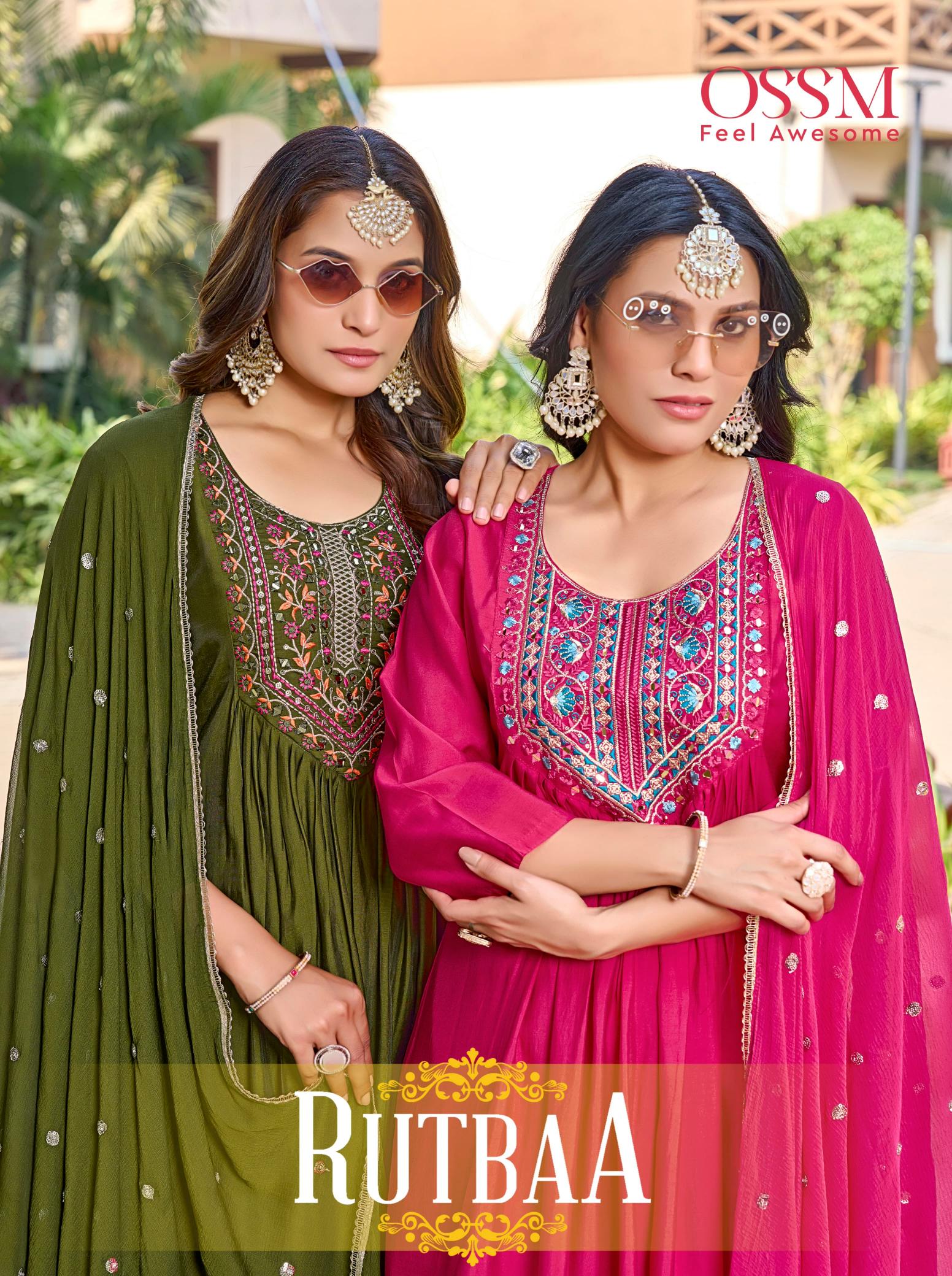 Ossm Rutbaa Catalog anarkali kurti wholesale catalogue
