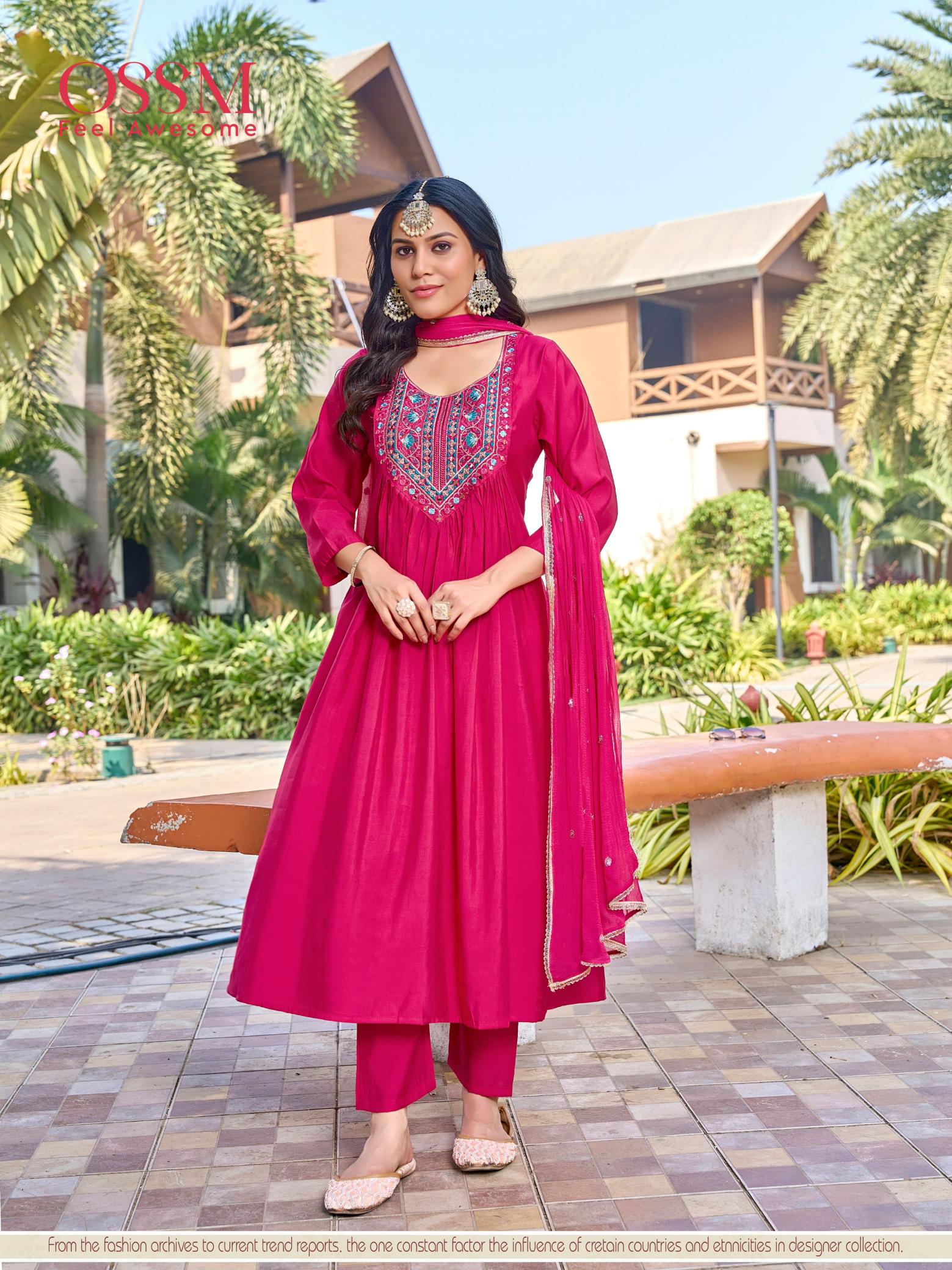 Ossm Rutbaa Catalog anarkali kurti wholesale catalogue