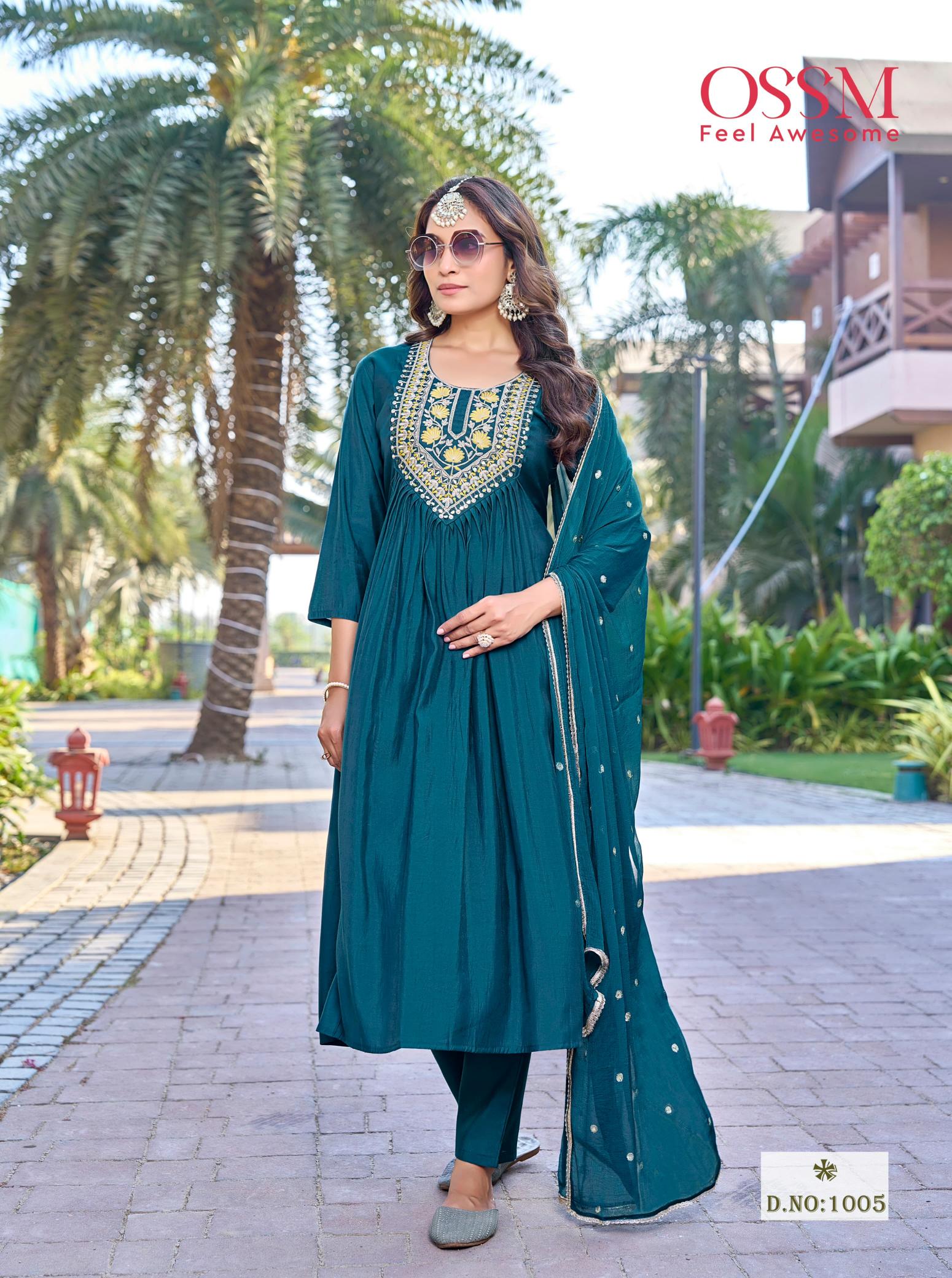 Ossm Rutbaa Catalog anarkali kurti wholesale catalogue