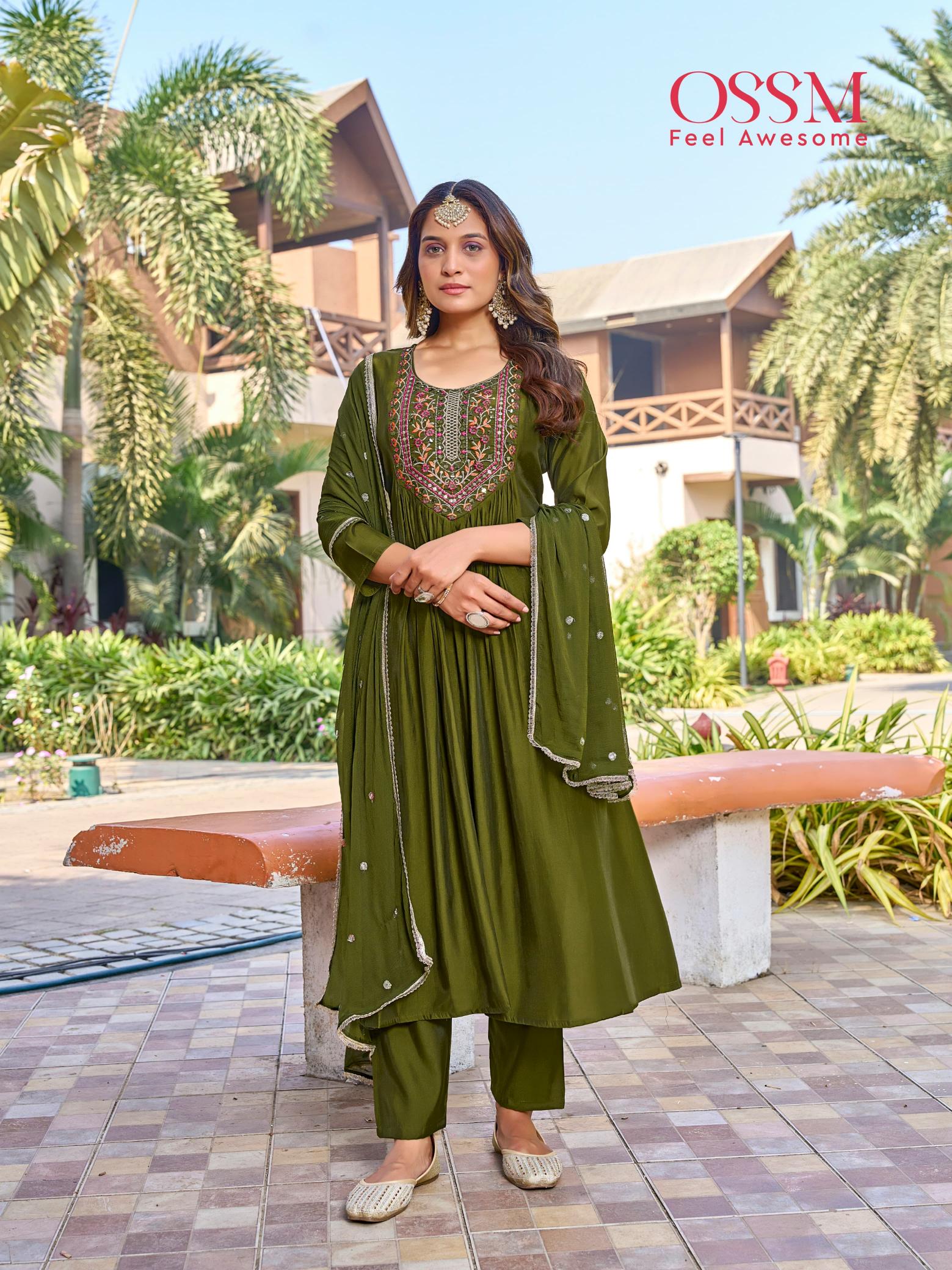 Ossm Rutbaa Catalog anarkali kurti wholesale catalogue