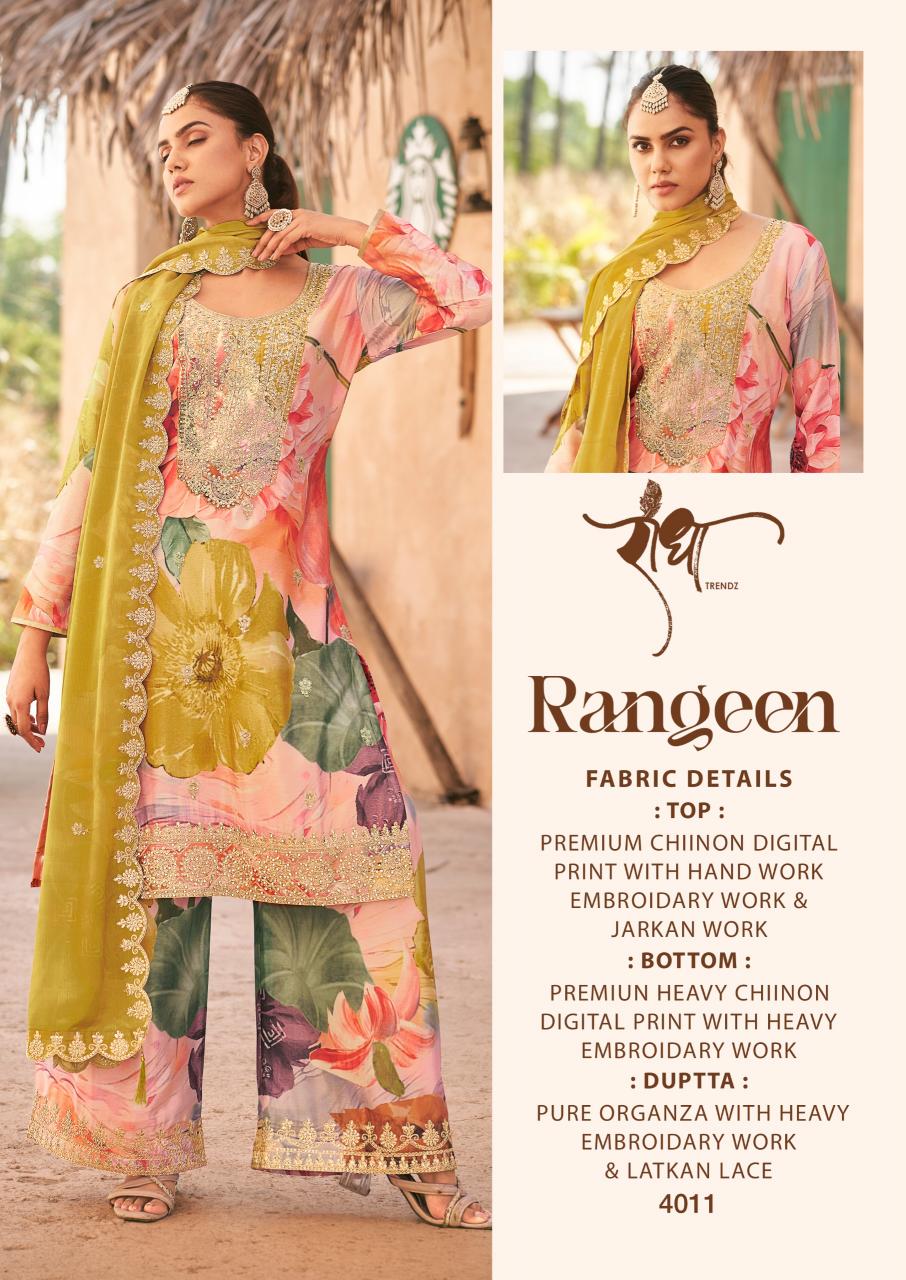Radha Trendz Rangeen Catalog designer salwar suit online shopping