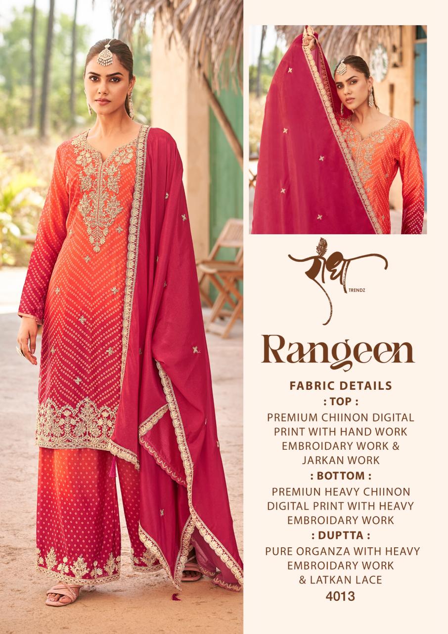 Radha Trendz Rangeen Catalog designer salwar suit online shopping