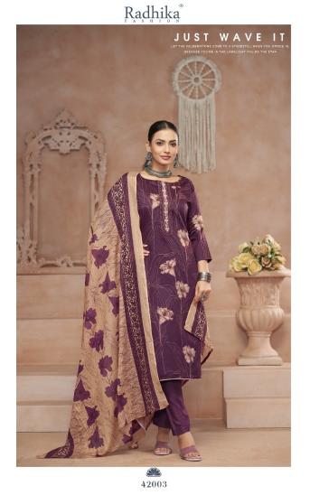 Radhika Azara Julie Catalog  Jam Cotton online dress material purchase link wholesale