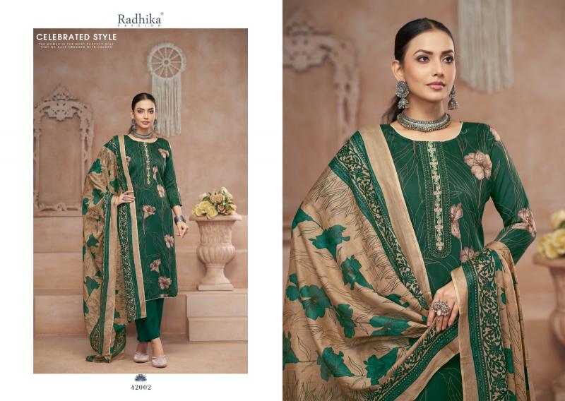 Radhika Azara Julie Catalog  Jam Cotton online dress material purchase link wholesale