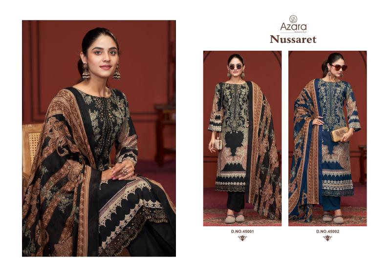 Radhika Azara Nushrat Catalog jash cotton dress material wholesale