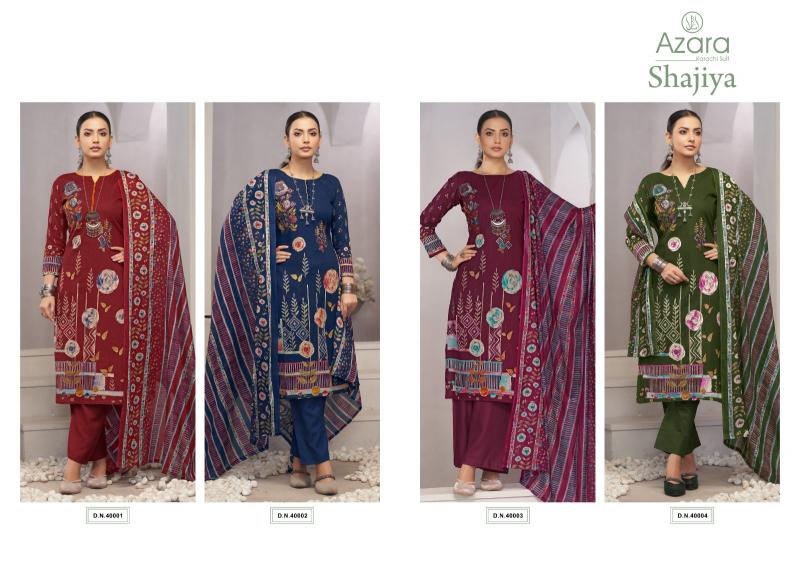 Radhika Azara Shajiya Catalog pakistani lawn cotton dress material wholesale surat