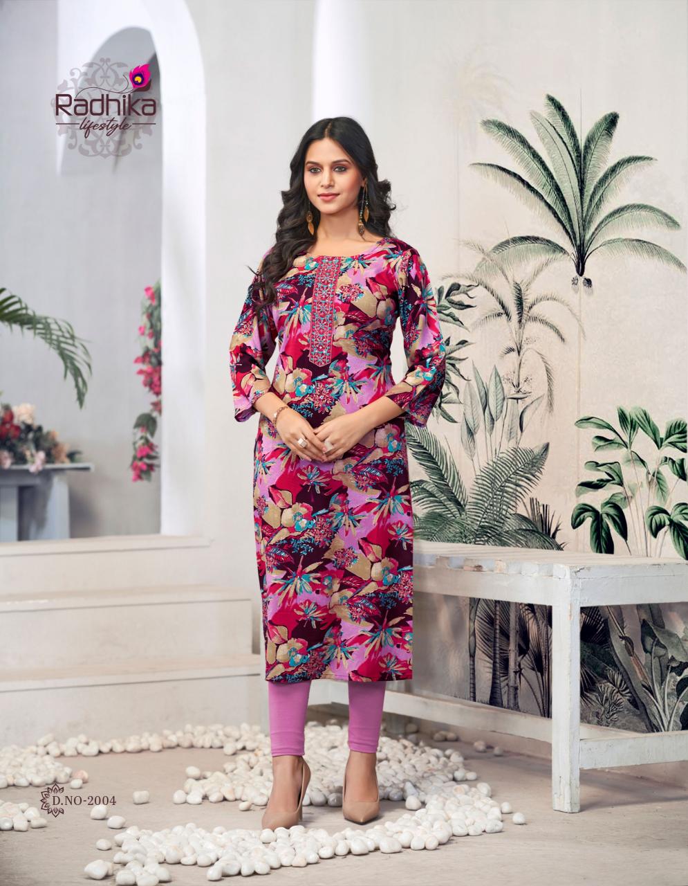 Radhika LifeStyle Alisha Vol 2 Catalog wholesale kurtis catalogue with price