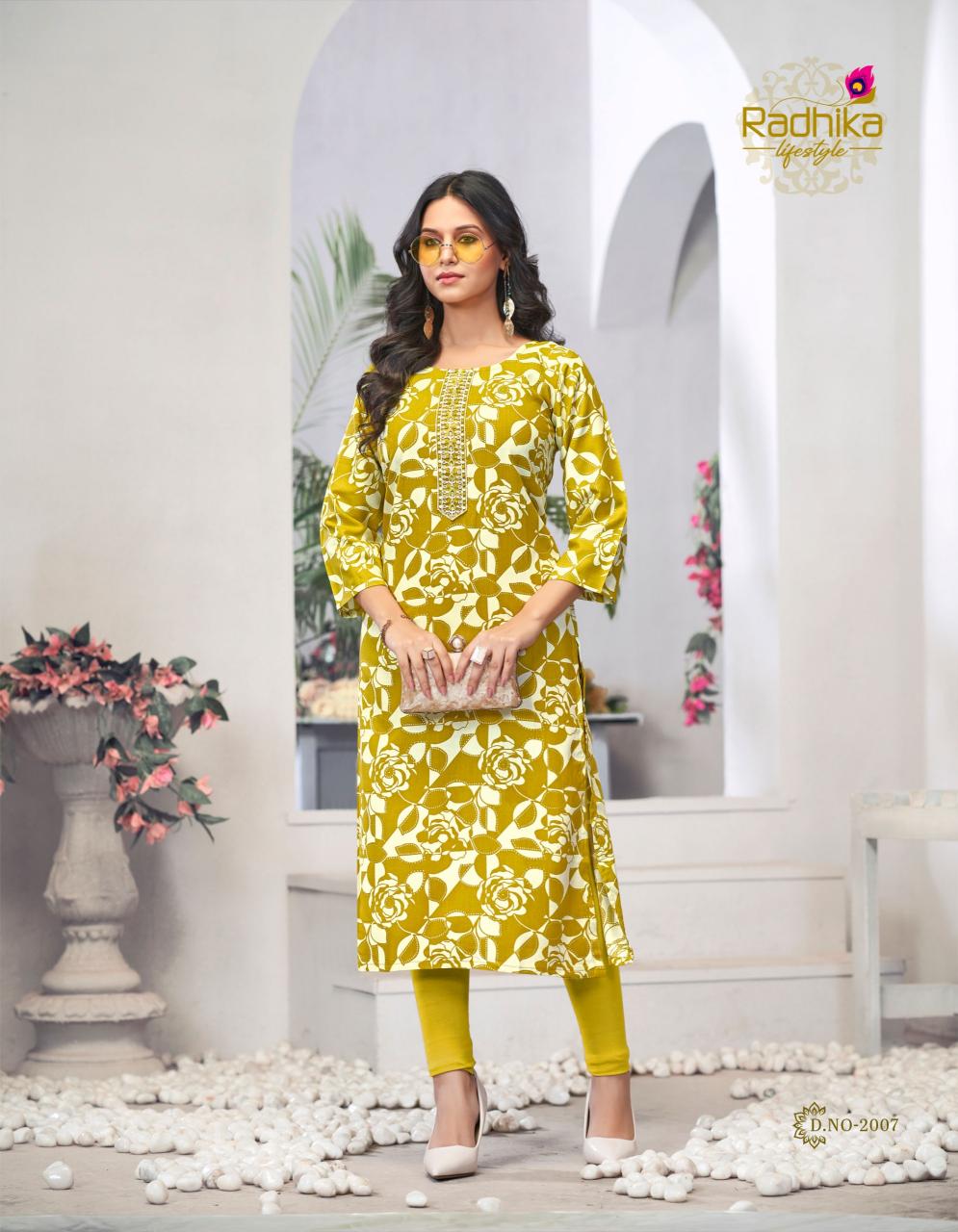 Radhika LifeStyle Alisha Vol 2 Catalog wholesale kurtis catalogue with price