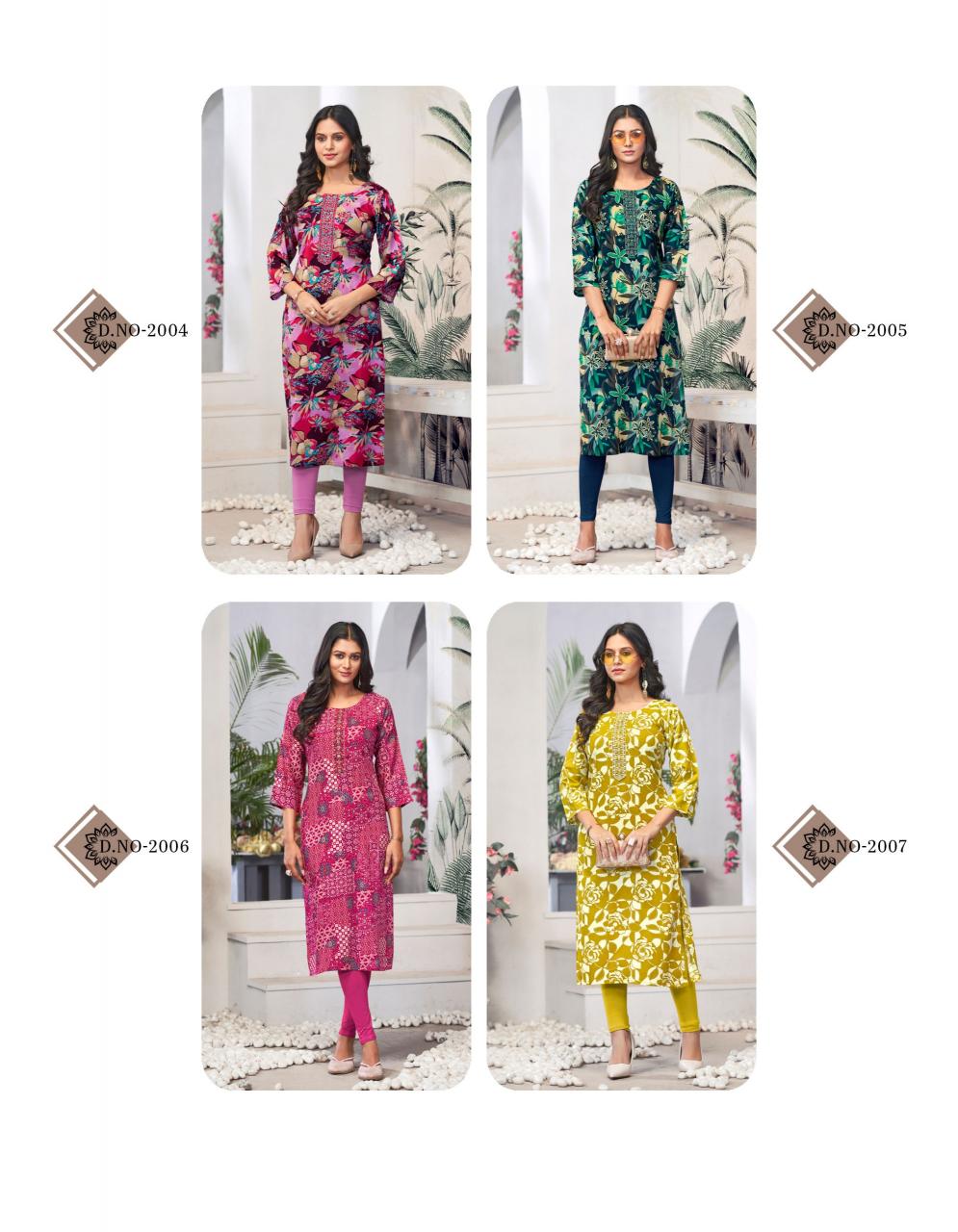Radhika LifeStyle Alisha Vol 2 Catalog wholesale kurtis catalogue with price