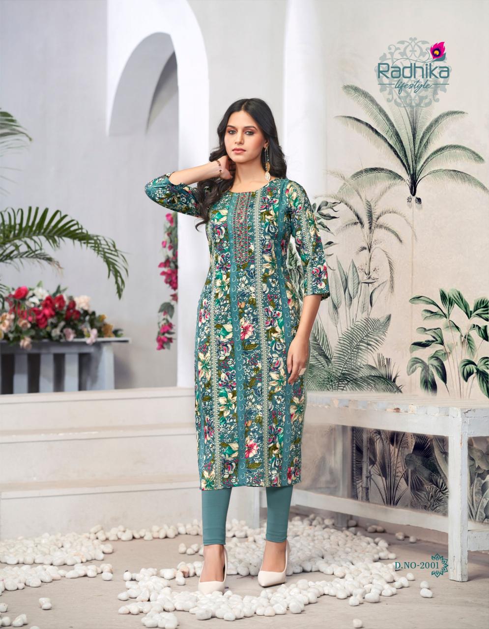 Radhika LifeStyle Alisha Vol 2 Catalog wholesale kurtis catalogue with price