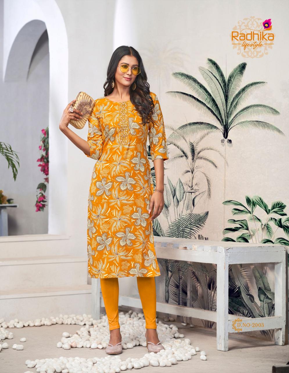 Radhika LifeStyle Alisha Vol 2 Catalog wholesale kurtis catalogue with price