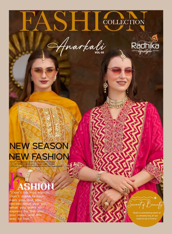 Radhika LifeStyle Anarkali Vol 5 Catalog kurti catalogue wholesale in delhi