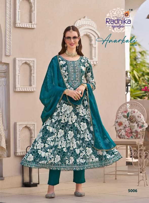 Radhika LifeStyle Anarkali Vol 5 Catalog kurti catalogue wholesale in delhi