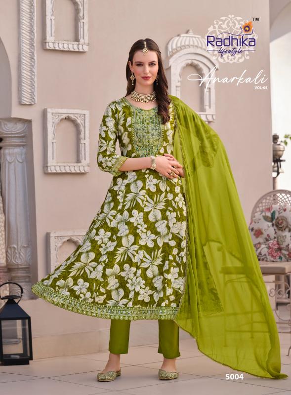 Radhika LifeStyle Anarkali Vol 5 Catalog kurti catalogue wholesale in delhi