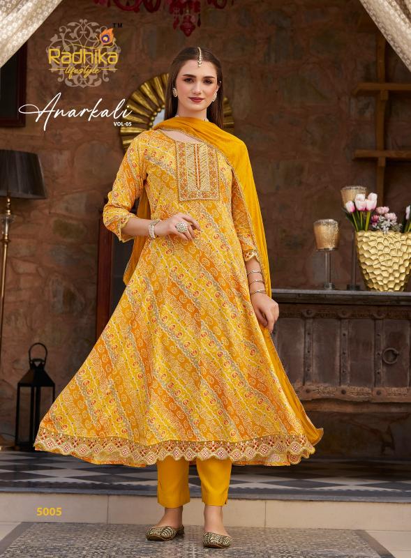 Radhika LifeStyle Anarkali Vol 5 Catalog kurti catalogue wholesale in delhi