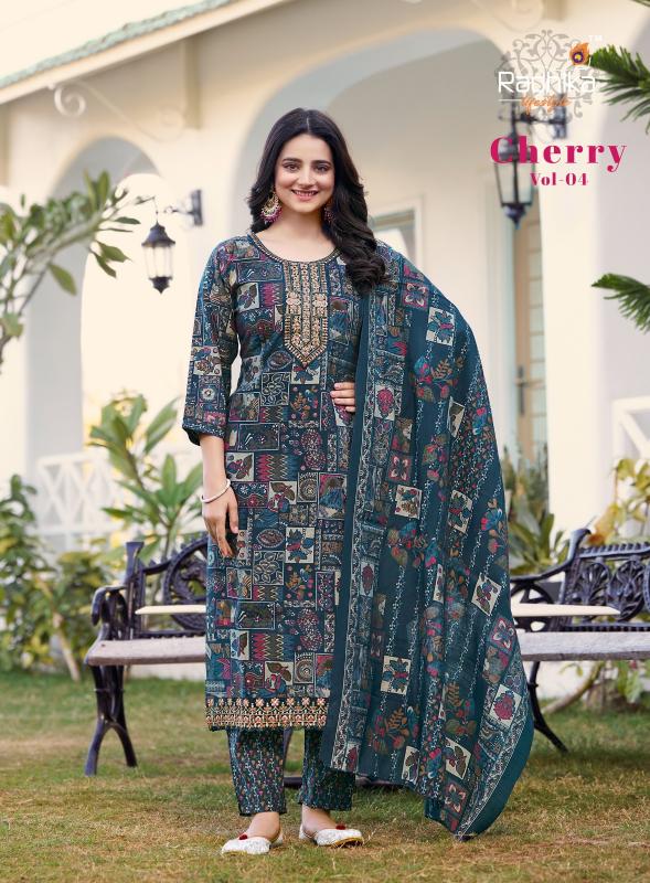 Radhika Lifestyle Cherry Vol 4 Catalog hiva kurtis catalogue