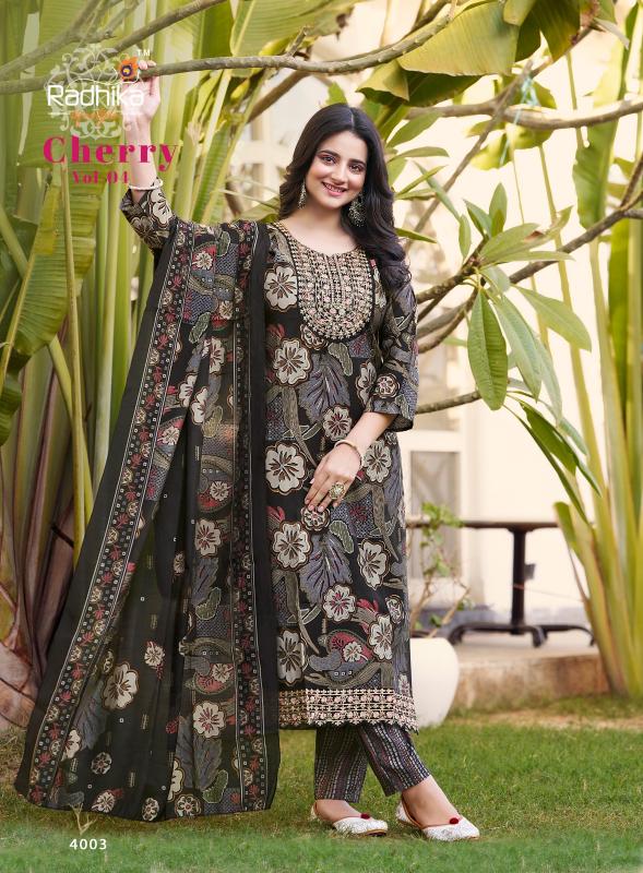 Radhika Lifestyle Cherry Vol 4 Catalog hiva kurtis catalogue