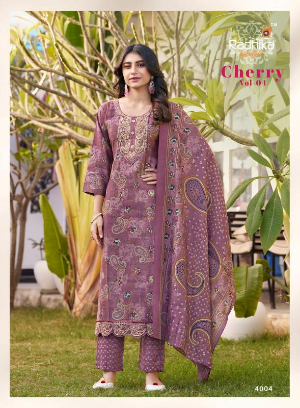 Radhika Lifestyle Cherry Vol 4 Catalog hiva kurtis catalogue