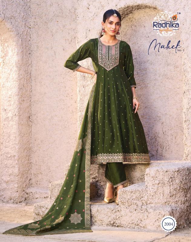 Radhika Lifestyle Mahek Vol 2 Catalog surat me kurti wholesale market