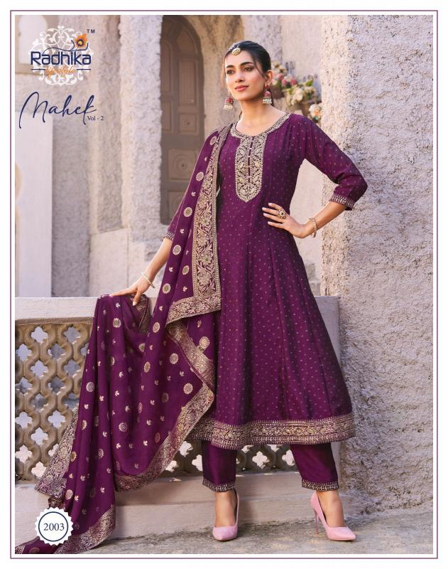 Radhika Lifestyle Mahek Vol 2 Catalog surat me kurti wholesale market