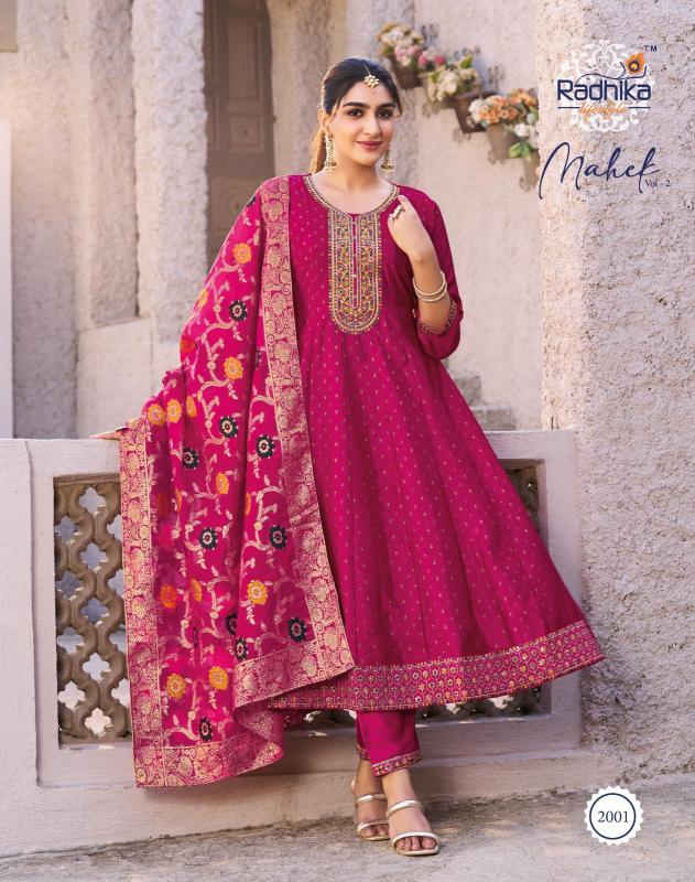Radhika Lifestyle Mahek Vol 2 Catalog surat me kurti wholesale market