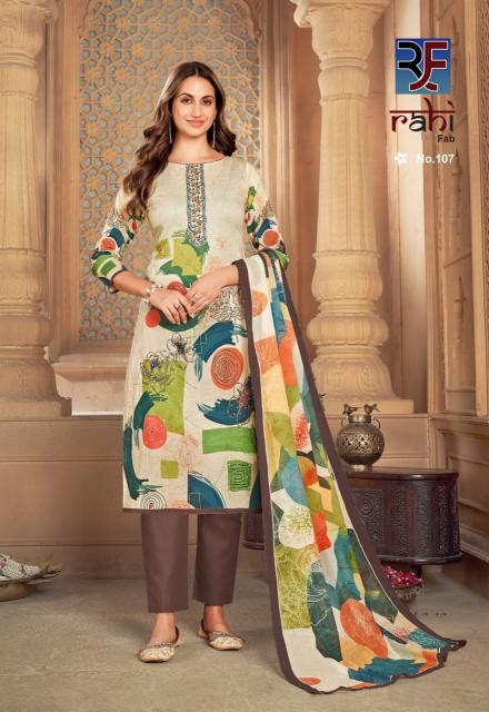 RahiFab Rose Gold Vol-1 – Heavy Embroidery Dress Material - Wholesale Catalog