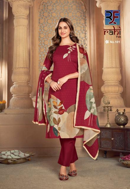 RahiFab Rose Gold Vol-1 – Heavy Embroidery Dress Material - Wholesale Catalog