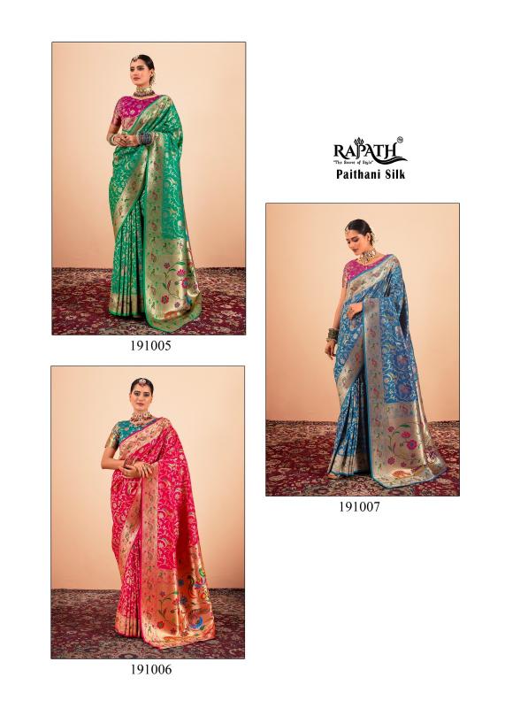 Rajpath Shailja Catalog Paithani Silk With Zari Weaving dhakai saree online shopping india