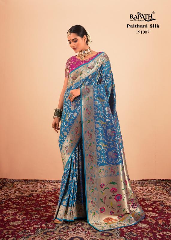 Rajpath Shailja Catalog Paithani Silk With Zari Weaving dhakai saree online shopping india