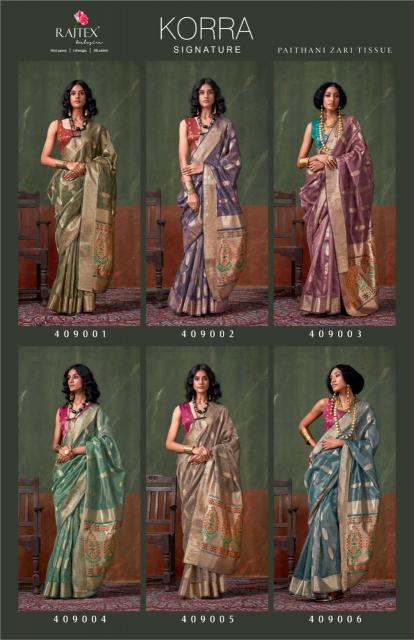 Rajtex Korra Catalog indian saree names in india