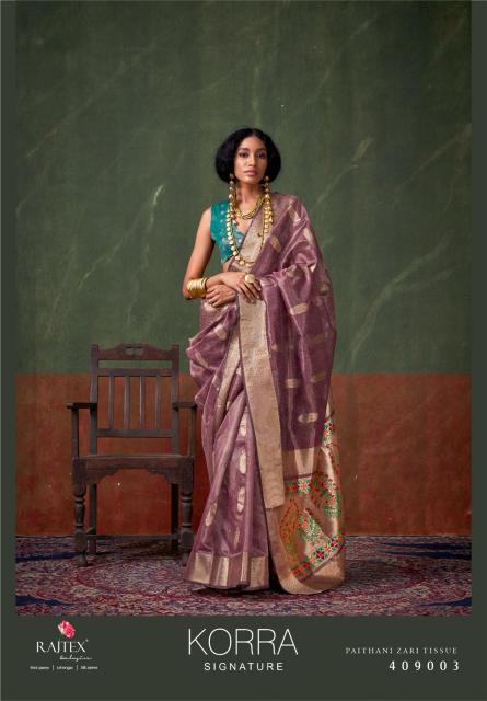 Rajtex Korra Catalog indian saree names in india