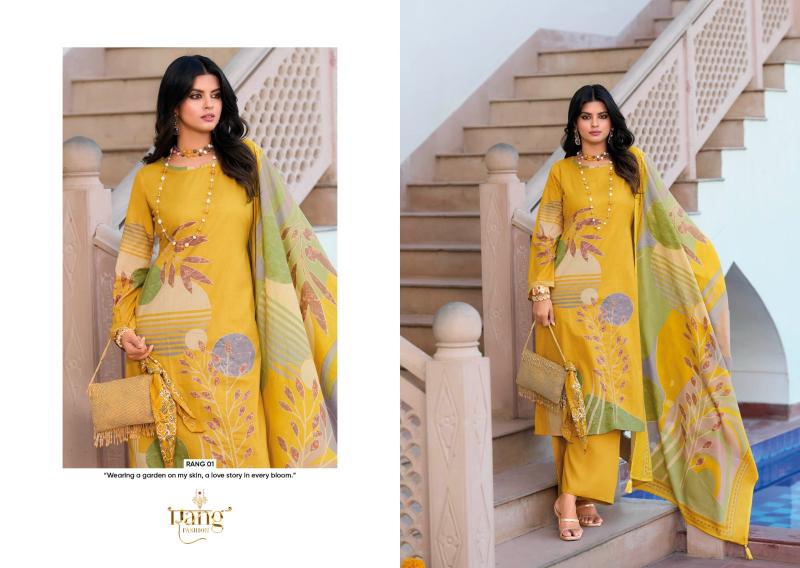 Rang Fashion Aadhya Catalog lawn cambric salwar suit wholesale market in surat