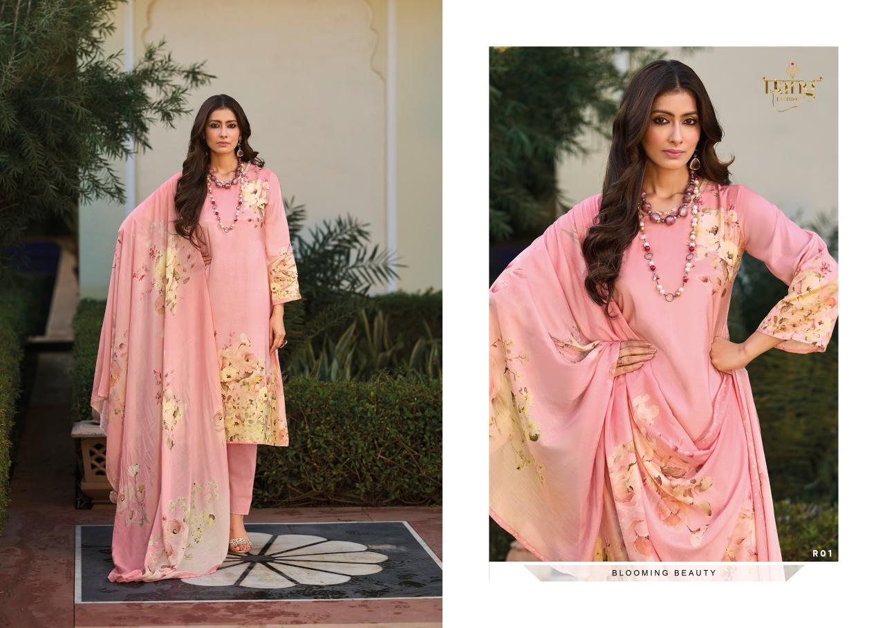 Rang Fashion Pastels Catalog unstitched salwar kameez wholesalers kolkata