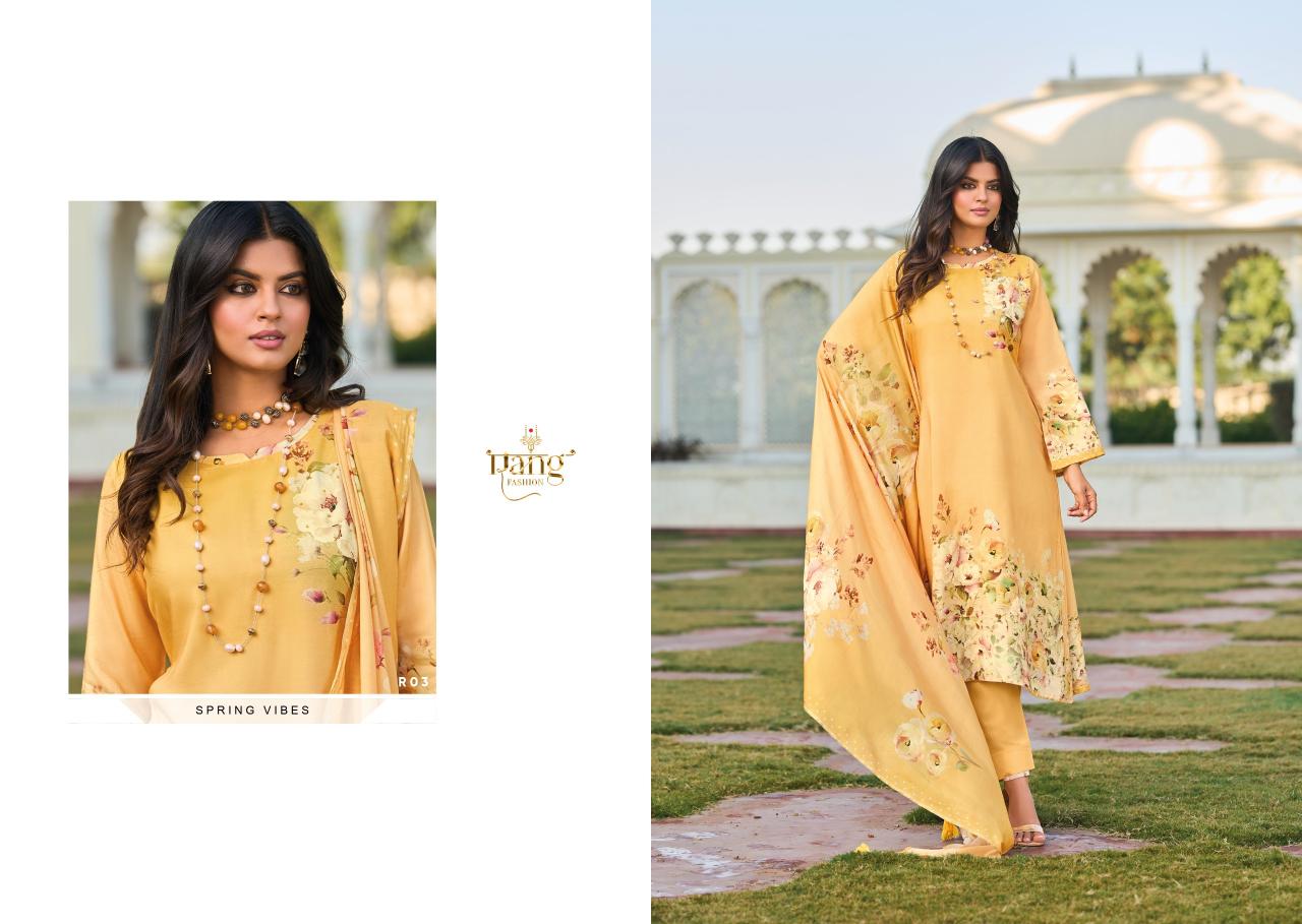 Rang Fashion Pastels Catalog unstitched salwar kameez wholesalers kolkata