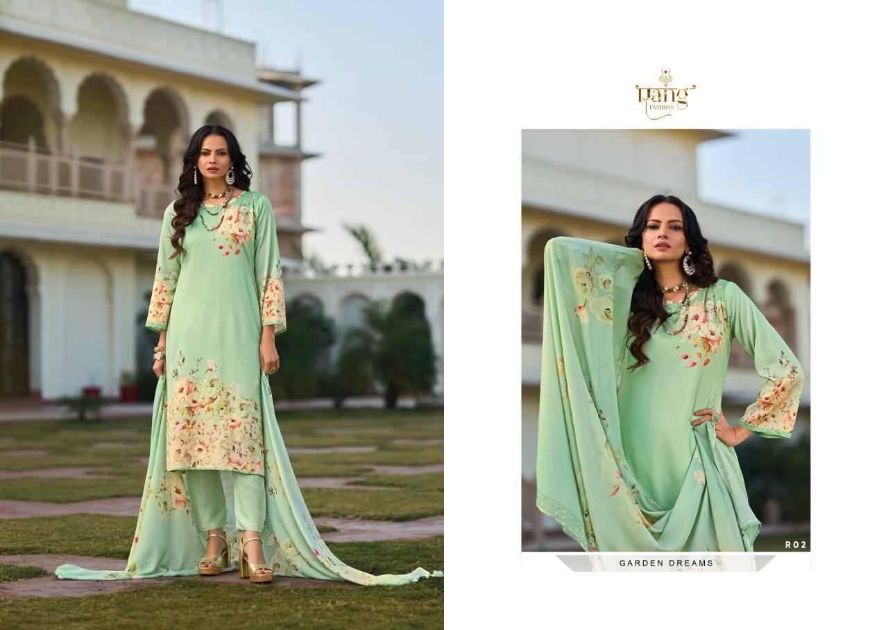 Rang Fashion Pastels Catalog unstitched salwar kameez wholesalers kolkata
