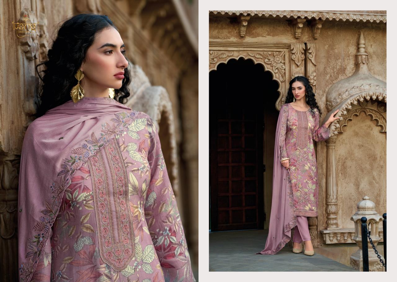 Rang Fashion Style Well Catalog myntra party wear salwar suit