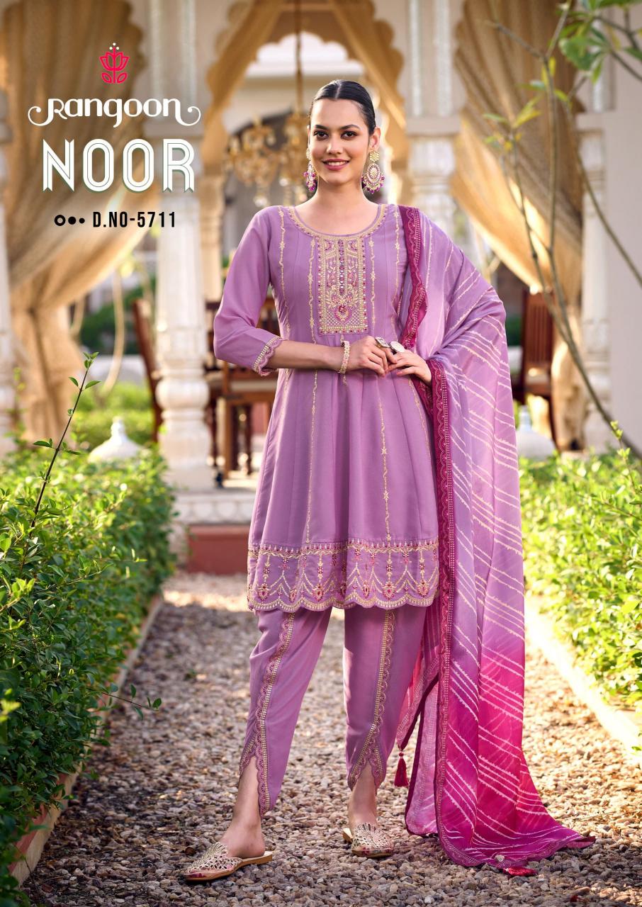 Rangoon Noor Catalog Georgette Khatli Handwork wholesale kurti manufacturers in jaipur