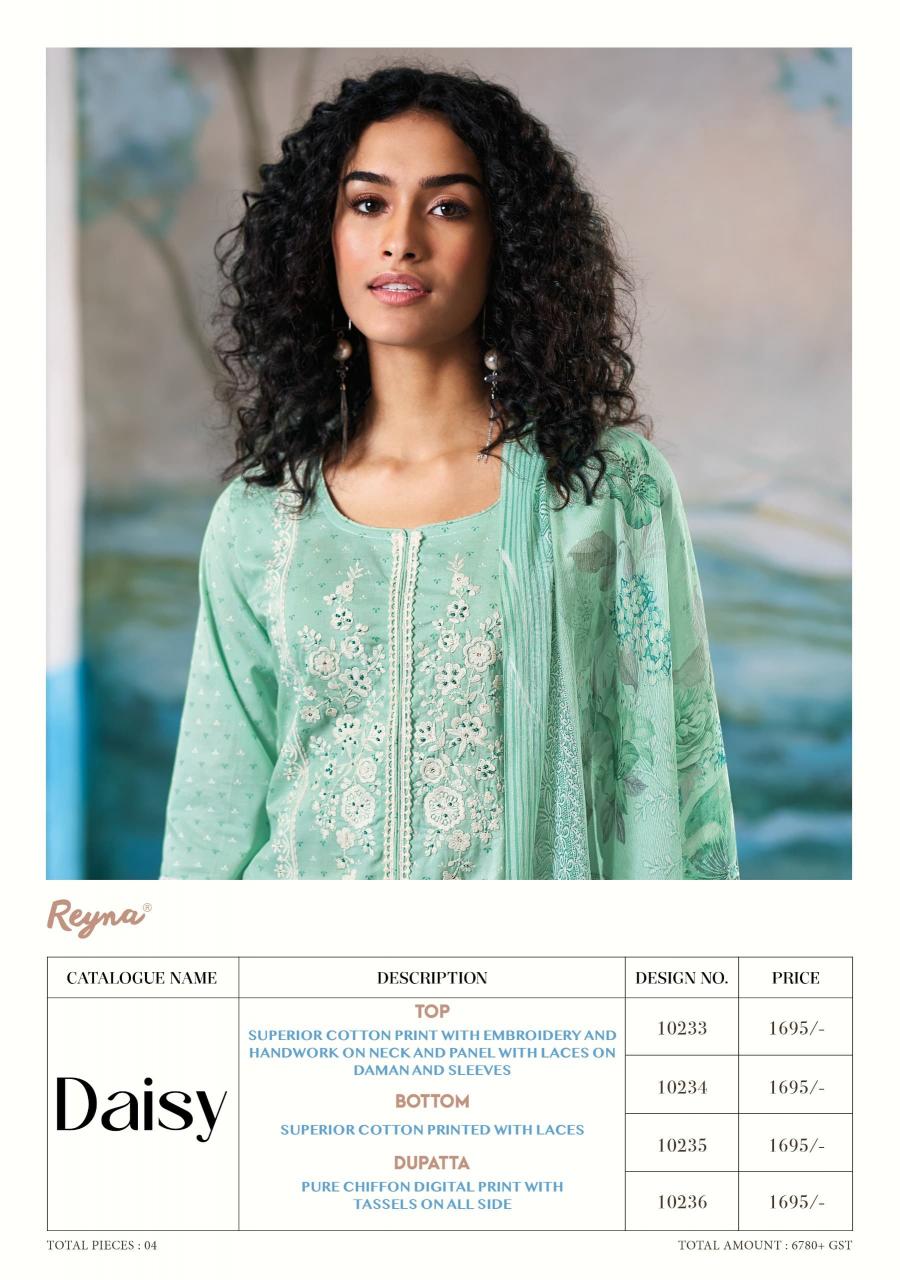 Reyna Daisy Catalog ladies suit catalogue