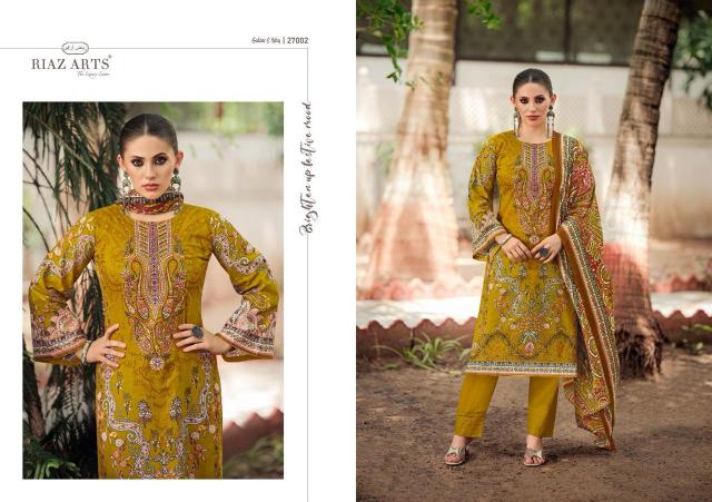 Riaz Arts Gulzar E Ishq Catalog kalbadevi dress material wholesale